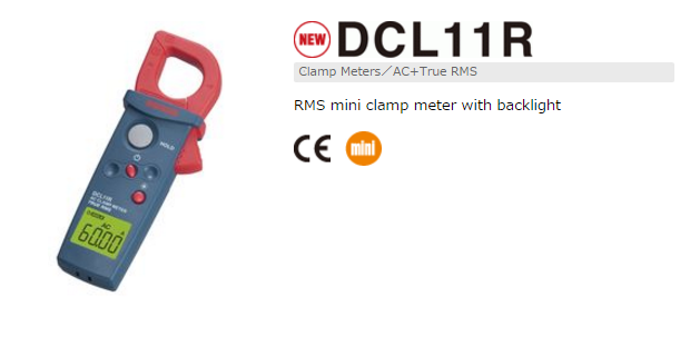Ampe kẹp SANWA DCL11R, clamp meter