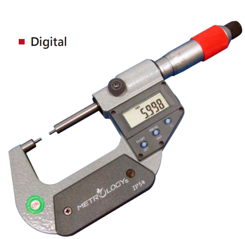  Panme điện tử đo ngoài Metrology | Model EM-9109 | Model EM-9109S | Digital