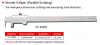 Thước cặp đo độ dày thành ống Metrology | Model  VC-9200S 