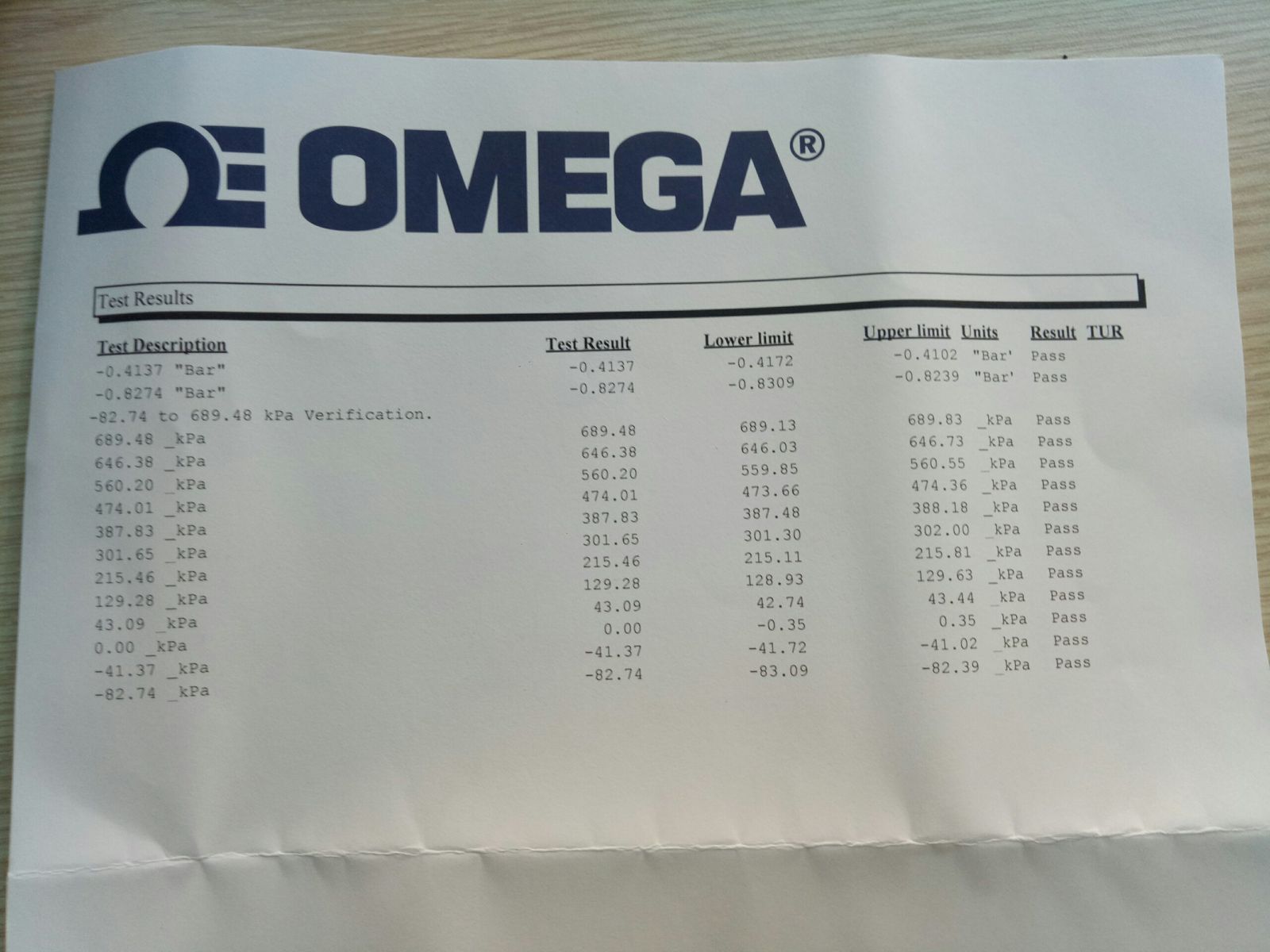 Omega DPG4000-100