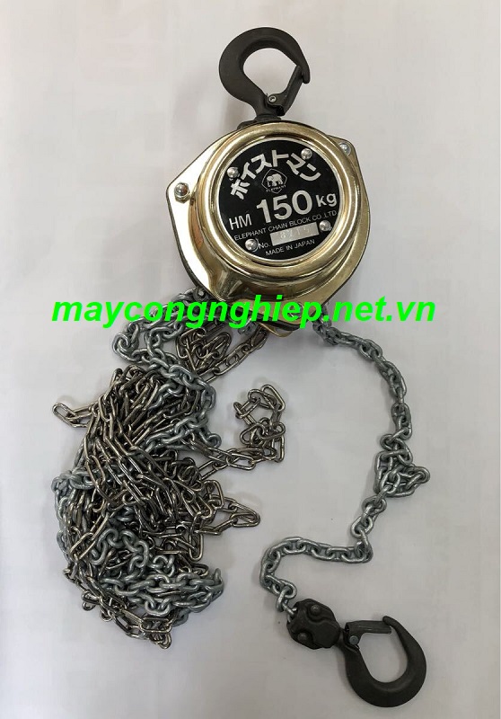 Pa lăng xích kéo tay ELEPHANT HM-15 150kg