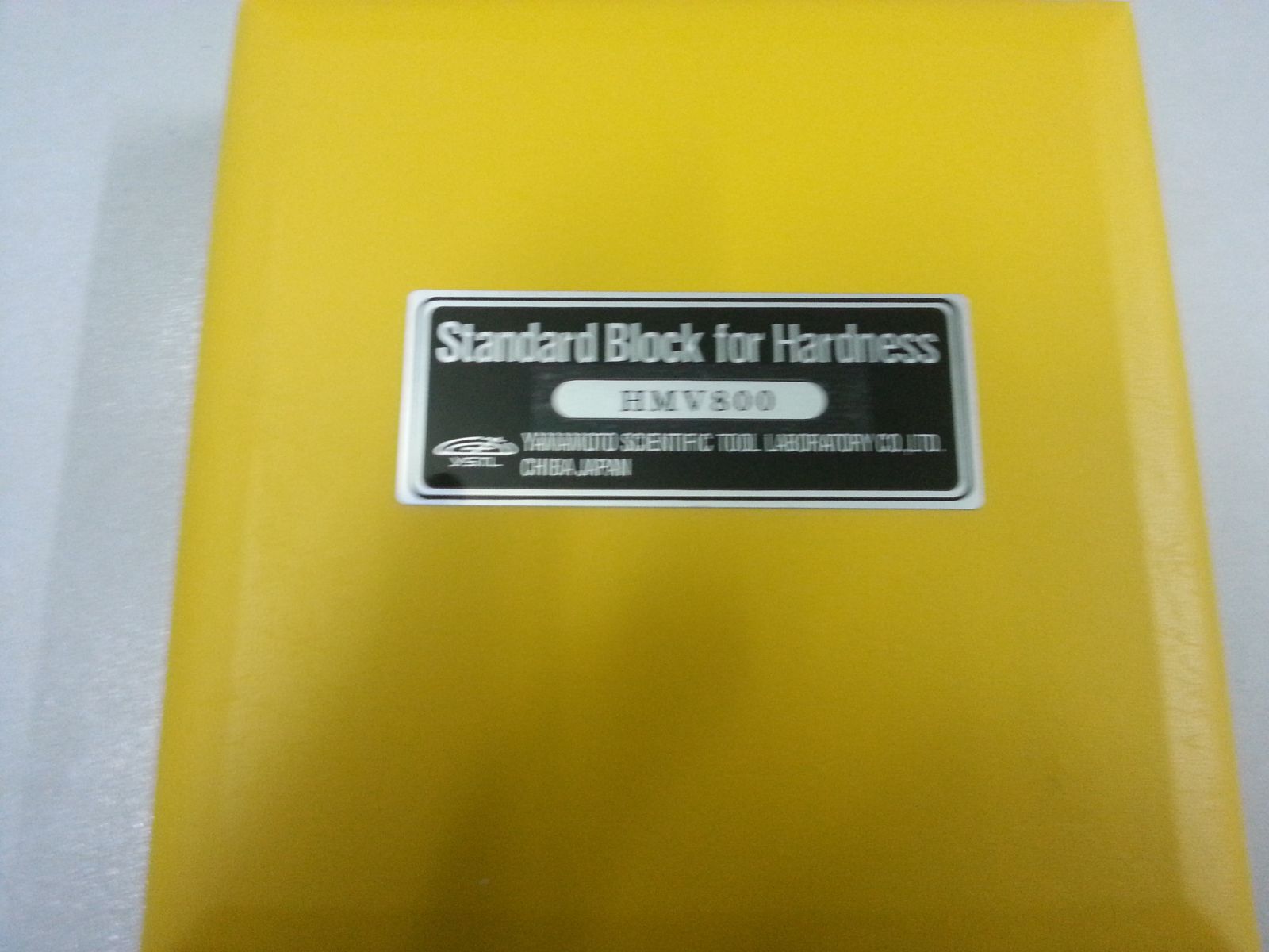 Mẫu chuẩn độ cứng Yamamoto HMV800, Yamamoto hardness test block