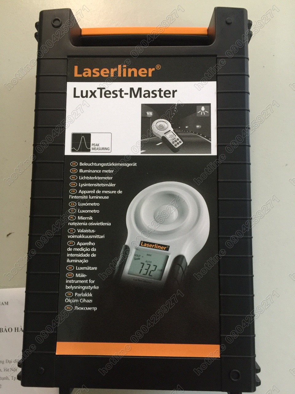 Máy đo ánh sáng LuxTest- Master, Laserliner