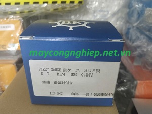 Đồng hồ đo áp suất Daiichi Keiki DT R1/4 φ60 (0.1~0.4Mpa)