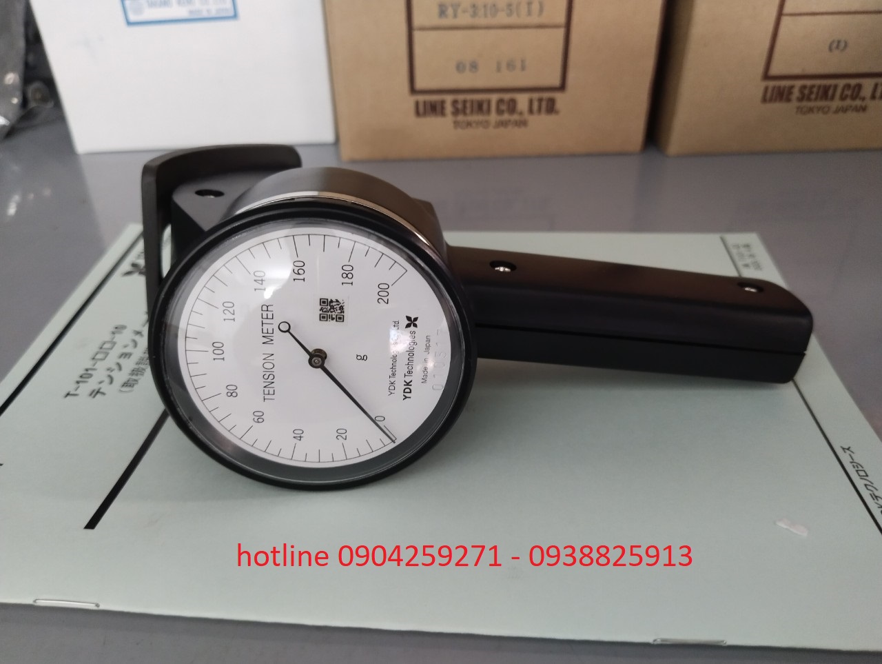 Đồng hồ đo lực căng 200g YDK T-101-20-10
