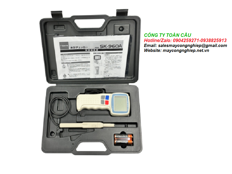 Máy đo độ ẩm Sato 1735-20 SK-960A TYPE 2