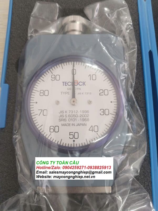 Máy Đo Độ Cứng Cao Su Teclock GS-701N Type C