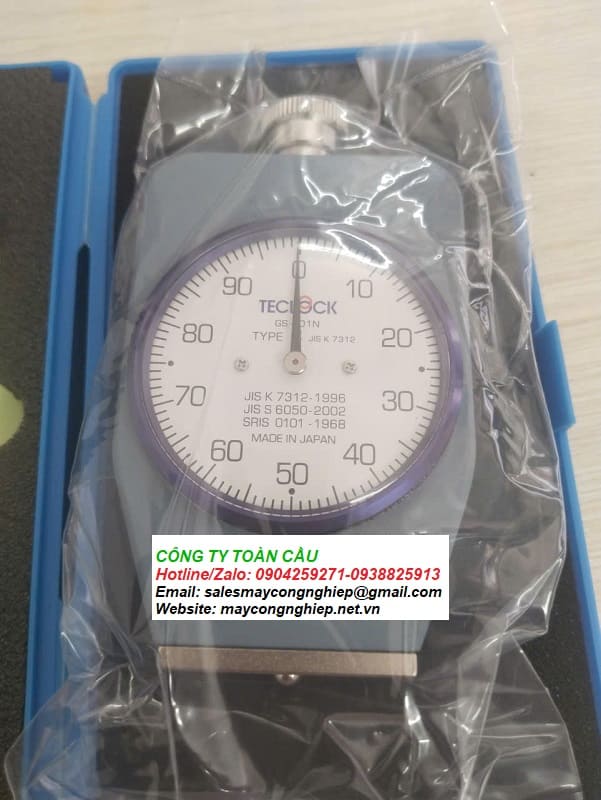 Máy Đo Độ Cứng Cao Su Teclock GS-701N Type C
