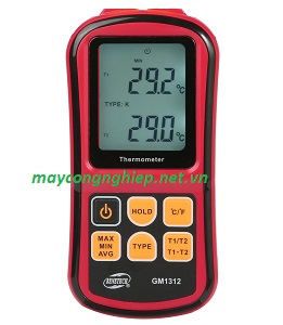 Máy đo nhiệt độ tiếp xúc Benetech GM1312