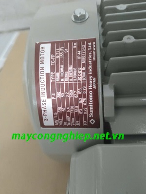 Motor giảm tốc Sumitomo 3 pha cốt âm RNYM2-1420-20