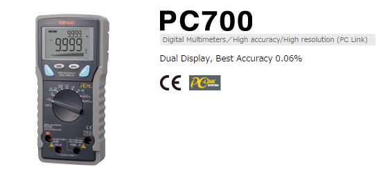 Đồng hồ đo điện Sanwa PC700, Digital Multimeter