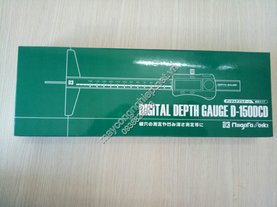 Thước đo độ sâu Niigata | Model D-150DCD | Digital Depth Gauge