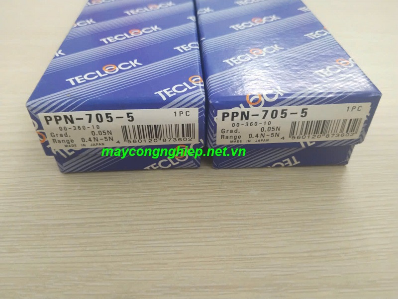 Đồng hồ đo lực kéo nén Teclock PPN-705-5