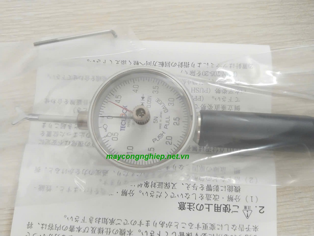 Đồng hồ đo lực kéo nén Teclock PPN-705-5