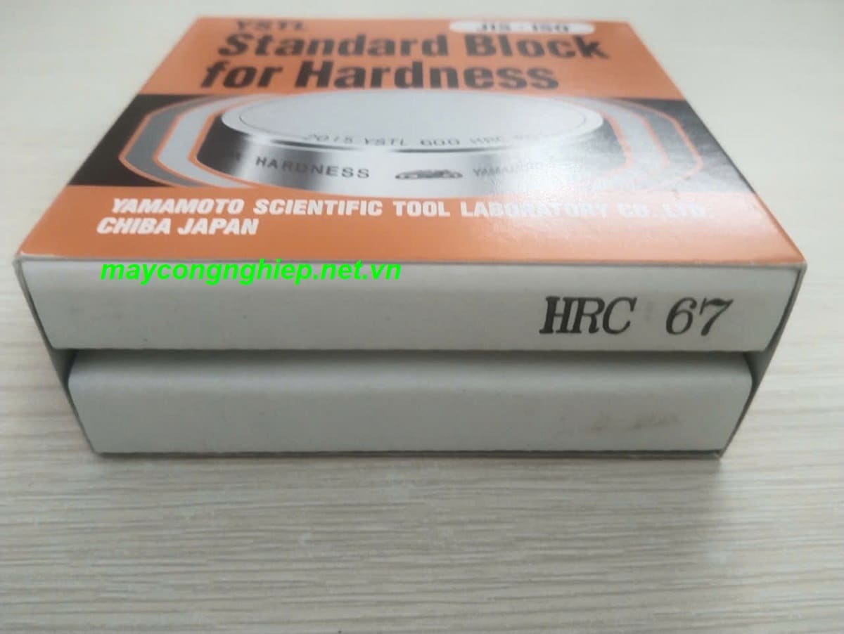 Mẫu chuẩn độ cứng Rockwell Yamamoto HRC-67