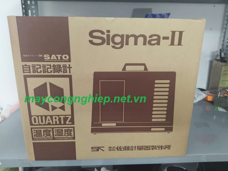 Nhiệt ẩm kế tự ghi Sato 7211-00 Sigma-II NS II-Q